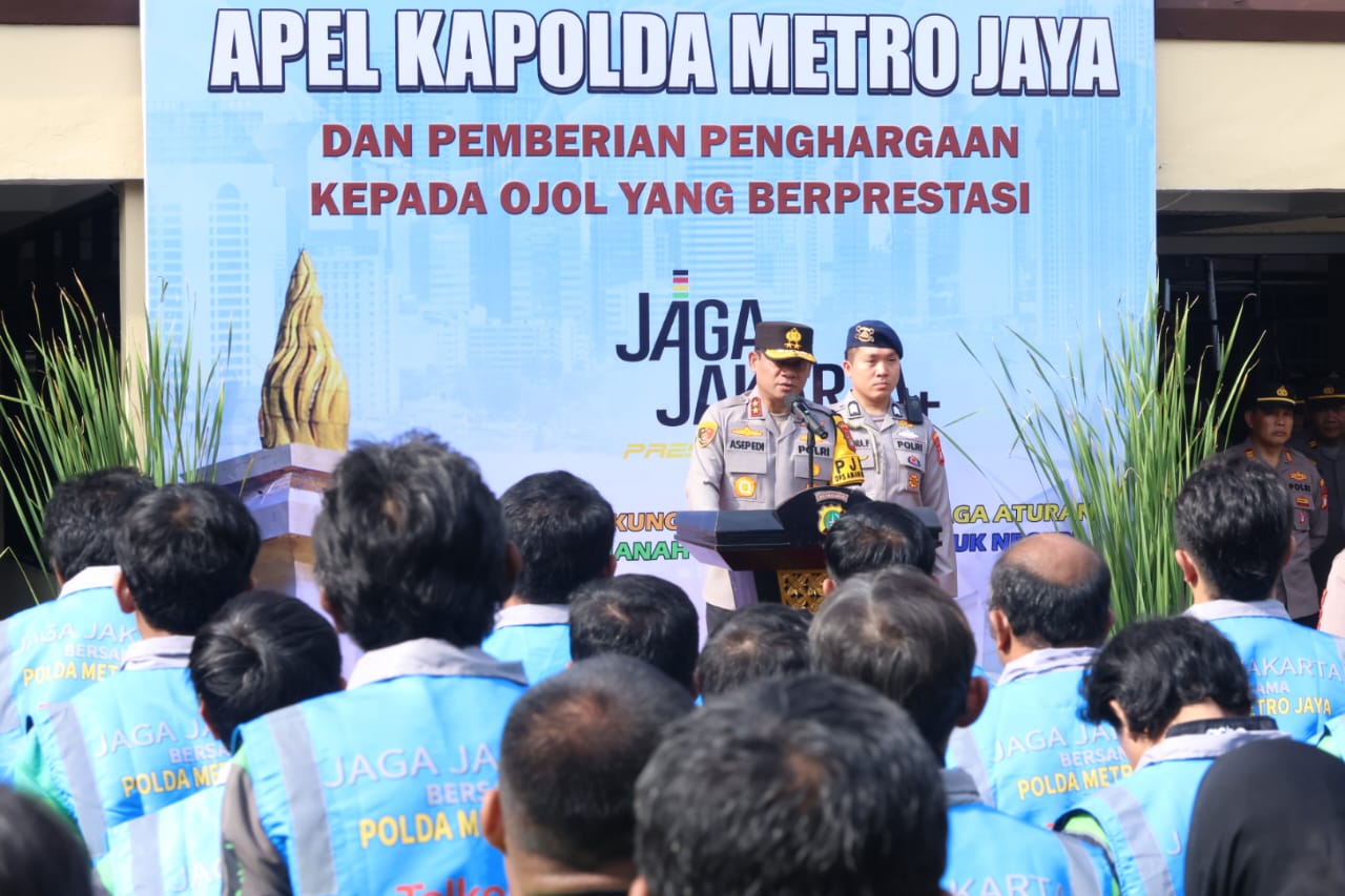 Kapolda Metro Apresiasi Ojol Kamtibmas Gagalkan Curanmor di Cakung