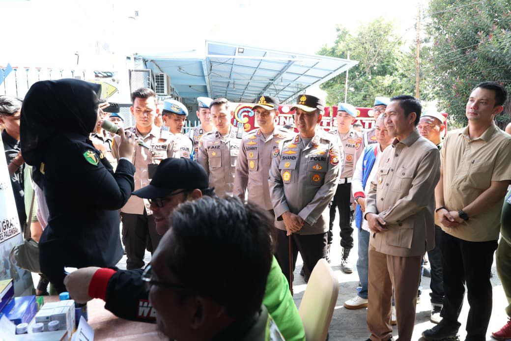 Resmikan Kedai ADO Presisi, Kapolda Sumsel : Driver Ojol Mitra Jaga Kamtibmas