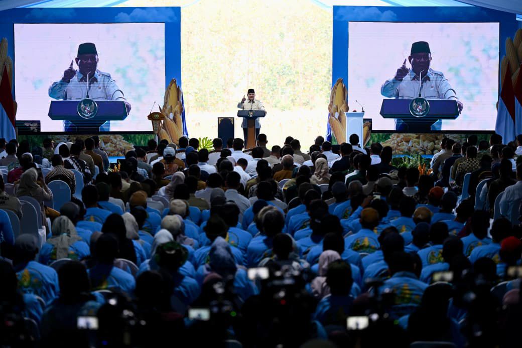 Presiden Prabowo : Ketahanan Pangan Jadi Fondasi Kedaulatan Bangsa